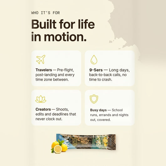 TRVL Limoncello 3-in-1 Hydration Stick Packs