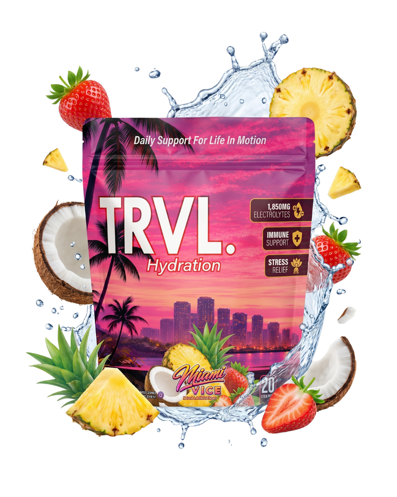TRVL Miami Vice 3-in-1 Hydration Drink