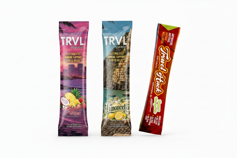 All-Flavor Trial Pack | TRVL 3-in-1 Hydration Drink